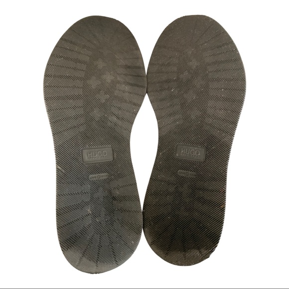 Hugo Boss Burgundy Leather Derby Shoes - Picture 6 of 6